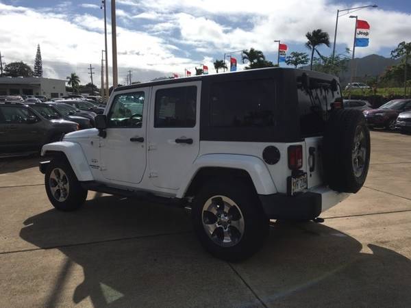 2016 Jeep Wrangler Unlimited Unlimited Sahara - cars & trucks - by... for sale in Lihue, HI – photo 3
