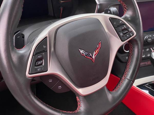 2014 Chevy Chevrolet Corvette Stingray Coupe 2D coupe White -... for sale in San Marcos, TX – photo 23