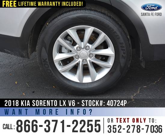 2018 KIA SORENTO LX SUV Bluetooth - Cruise Control - SIRIUS for sale in Alachua, FL – photo 8