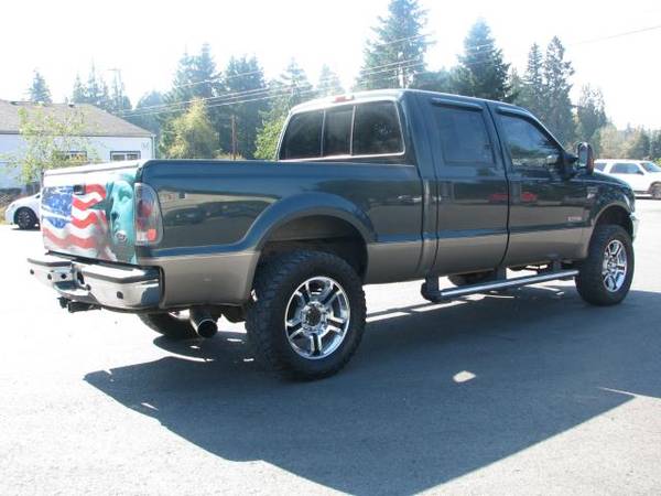 2004 Ford Super Duty F-250 Crew Cab 156 Lariat 4WD - cars & trucks -... for sale in Roy, WA – photo 10