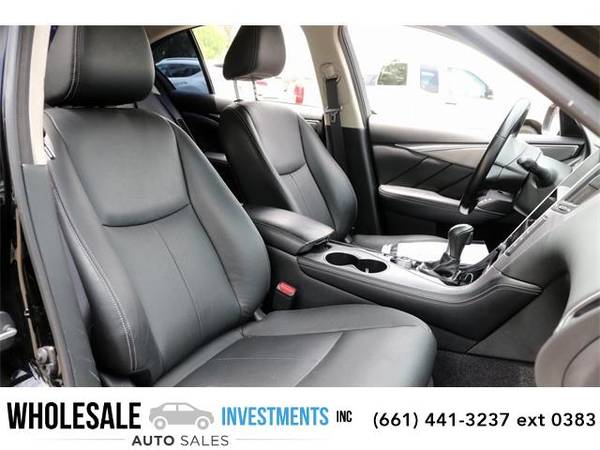 2015 INFINITI Q50 Hybrid sedan Premium (Malbec Black) for sale in Van Nuys, CA – photo 6