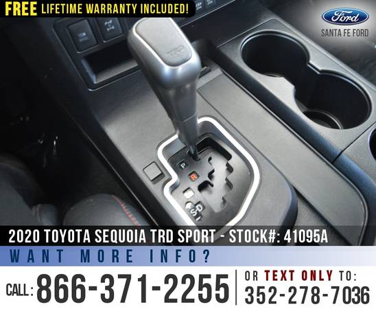 2020 TOYOTA SEQUOIA TRD SPORT SiriusXM - Touchscreen - cars for sale in Alachua, FL – photo 16