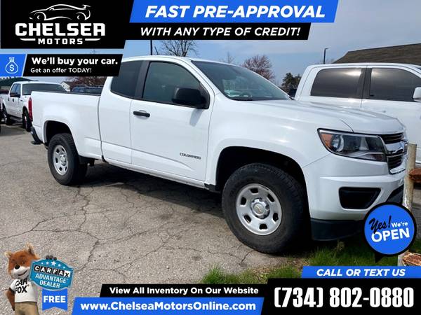 214/mo - 2016 Chevrolet Colorado Work Truck Extended Cab - Easy for sale in Chelsea, MI – photo 3
