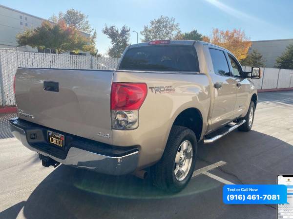 2007 Toyota Tundra SR5 4dr CrewMax Cab 4x4 SB (5.7L V8) CALL OR TEXT... for sale in Rocklin, NV – photo 8