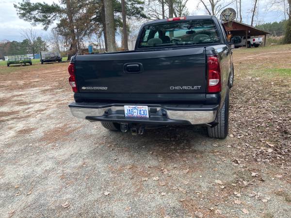 2005 Chevy Silverado 4x4 - cars & trucks - by owner - vehicle... for sale in Sanford, NC – photo 4