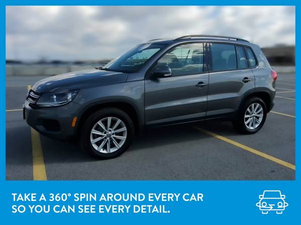 2017 VW Volkswagen Tiguan Limited 2 0T Sport Utility 4D suv Gray for sale in Pittsburgh, PA – photo 3