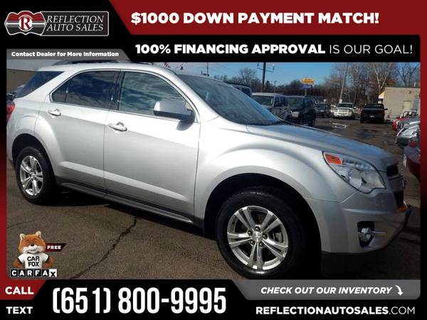 2015 Chevrolet Equinox LT FOR ONLY 210/mo! - - by for sale in Oakdale, MN