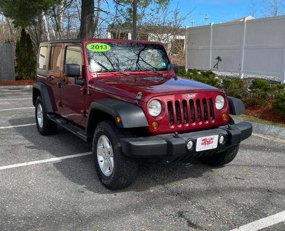 2013 Jeep Wrangler Unlimited Sport 4x4 4dr SUV EVERYONE IS APPROVED! for sale in Salem, ME – photo 2