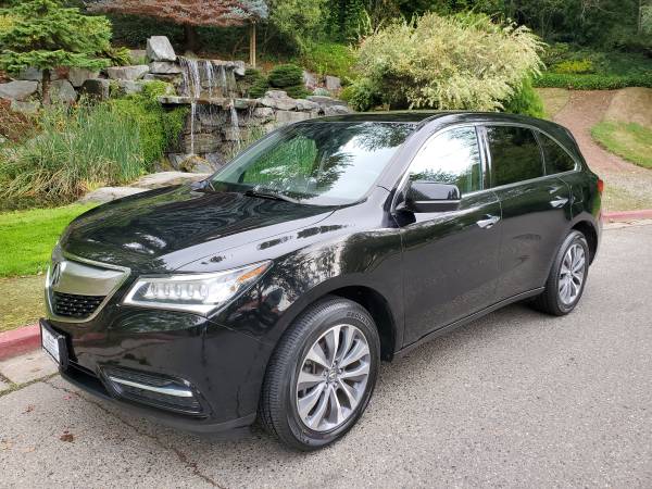2015 Acura MDX AWD w/Tech Package-Clean, Leather, Nav, Wow for sale in Kirkland, WA