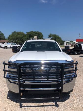 2015 CHEVROLET K2500 CREW CAB 4WD UTILITY BED W/ AUTO CRANE LIFT for sale in Stratford, TX – photo 8