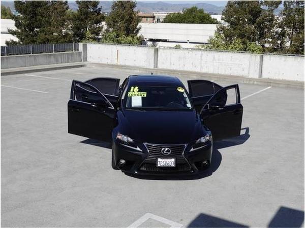 2016 Lexus IS IS 200t Sedan 4D - - by dealer - vehicle for sale in San Jose, CA – photo 14