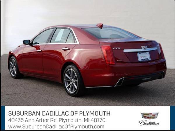 2018 Cadillac CTS sedan 2.0L Turbo Luxury - Cadillac Red - cars &... for sale in Plymouth, MI – photo 3