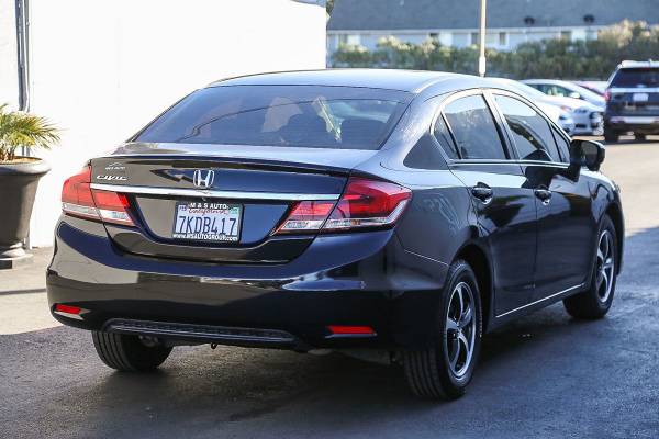2015 Honda Civic Sedan SE sedan Crystal Black Pearl for sale in Sacramento , CA – photo 6