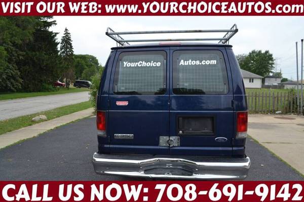 2008 *FORD* *E-350* 1OWNER ROOF RACK COMMERCIAL VAN HUGE SPACE... for sale in CRESTWOOD, IL – photo 4
