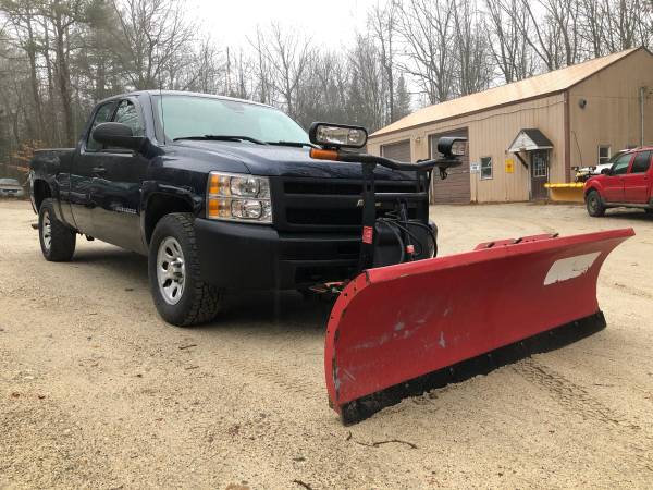 2011 Chevy Silverado Ex Cab V8 4x4,Auto, With Boss Plow!! - cars &... for sale in New Gloucester, NH – photo 7
