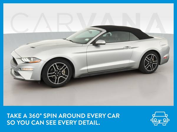 2020 Ford Mustang EcoBoost Convertible 2D Convertible Silver for sale in Mayville, NY – photo 3