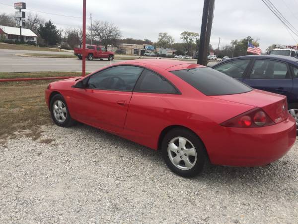 2000 mercury cougar - cars & trucks - by dealer - vehicle automotive... for sale in Weatherford, TX – photo 3