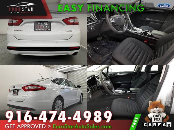 2016 Ford *Fusion* *Hybrid* *SE* *Hybrid* FOR ONLY $256 /mo!! TEST... for sale in Rancho Cordova, CA – photo 5