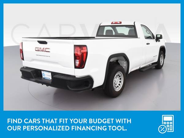2019 GMC Sierra 1500 Regular Cab Pickup 2D 8 ft pickup White for sale in Washington, District Of Columbia – photo 8