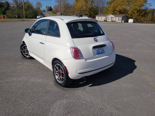 2012 Fiat 500 Sport 82k Runs/Drives great ! pics & videos ! - cars &... for sale in Pittsburg, KY – photo 2