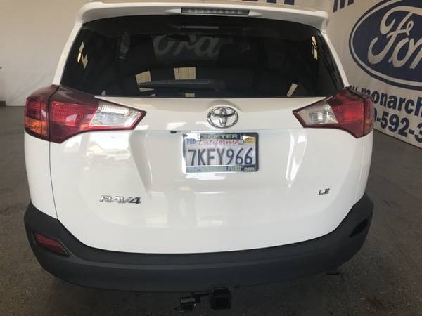 2015 *Toyota* *RAV4* *FWD 4dr LE* WHITE for sale in EXETER, CA – photo 4