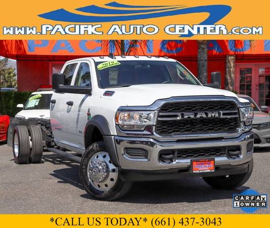 2019 Ram 5500 Tradesman Crew Cab Chassis Diesel RWD 36105 - cars & for sale in Fontana, CA