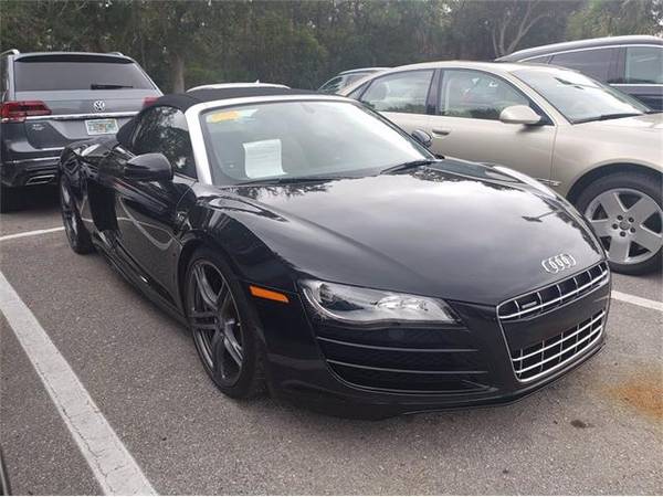 2011 Audi R8 5.2 - convertible - cars & trucks - by dealer - vehicle... for sale in Naples, FL – photo 3
