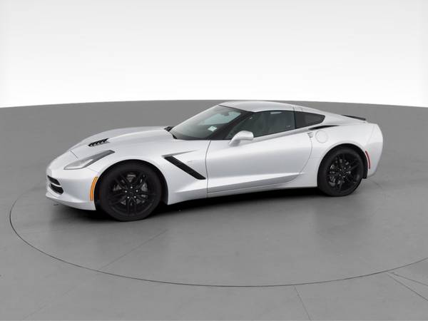 2019 Chevy Chevrolet Corvette Stingray Coupe 2D coupe Silver -... for sale in College Station , TX – photo 4