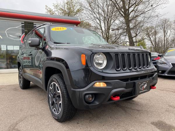 2015 JEEP RENEGADE TRAILHAWK 4X4 - - by for sale in south burlington, VT – photo 2