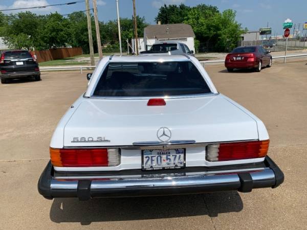 1987 Mercedes 560SL Convertible/Hardtop Well Maintained Cash for sale in Fort Worth, TX – photo 7