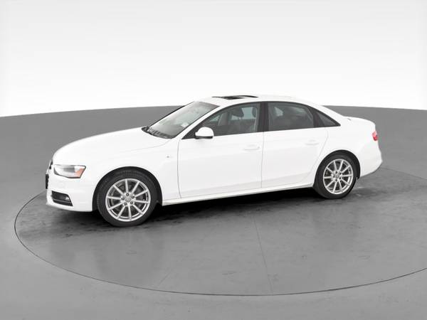2014 Audi A4 Premium Plus Sedan 4D sedan White - FINANCE ONLINE -... for sale in Washington, District Of Columbia – photo 4