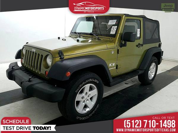 2007 Jeep Wrangler X - cars & trucks - by dealer - vehicle... for sale in Houston, TX – photo 4