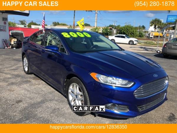 2013 Ford Fusion 4dr Sdn SE FWD - cars & trucks - by dealer -... for sale in Fort Lauderdale, FL – photo 5