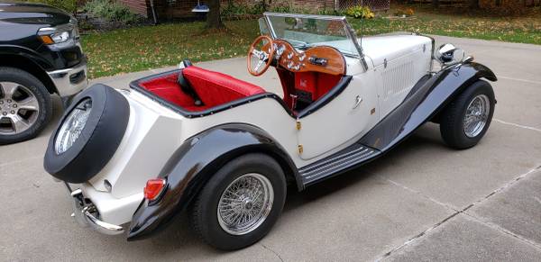Classic 1952 MG TD Convertible - with only 1300 Miles for sale in Utica, MI – photo 2