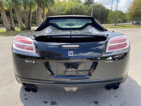 08 Saturn Sky Red Line Convertible TURBO Leather 75K MILES Clean for sale in Okeechobee, FL – photo 4