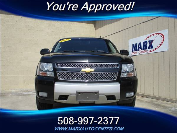 2012 Chevrolet Tahoe LT Z71 4x4..1 owner,Leather, Rear DVD, & more!! for sale in New Bedford, MA – photo 2