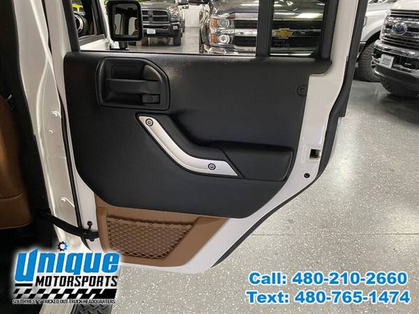 2017 JEEP WRANGLER UNLIMITED SAHARA ~ LOW MILES ~ LOADED ~ EASY FINA... for sale in Tempe, AZ – photo 18