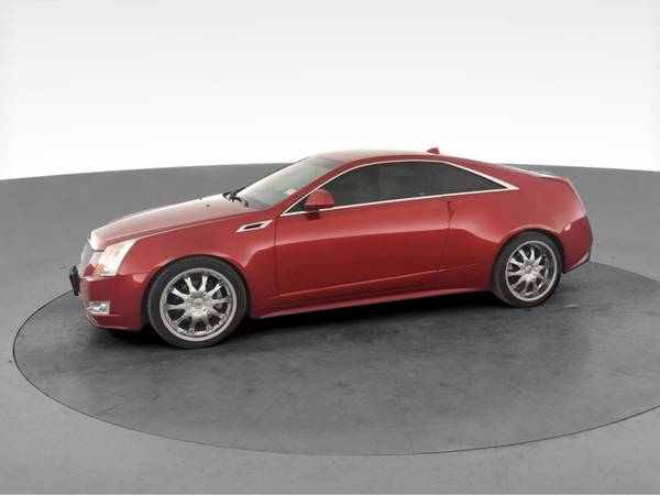 2011 Caddy Cadillac CTS 3.6 Coupe 2D coupe Red - FINANCE ONLINE -... for sale in Van Nuys, CA – photo 4