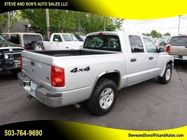 2005 Dodge Dakota SLT 4dr Quad Cab 4WD SB - - by for sale in Happy valley, OR – photo 6