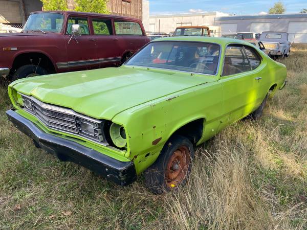 1974 Plymouth Duster project Hot Rod or Race Car OBO/Trade - cars &... for sale in Vancouver, OR – photo 2