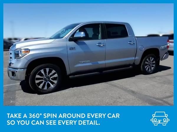 2019 Toyota Tundra CrewMax Limited Pickup 4D 5 1/2 ft pickup Silver for sale in Harker Heights, TX – photo 3