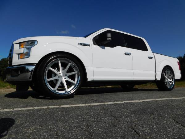 5/7 LOWERED 15 FORD F-150 XLT SUPERCREW 5.0L COYOTE *24X10 KMC*... for sale in KERNERSVILLE, SC – photo 10