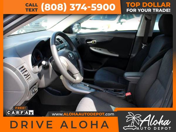 2010 Toyota Corolla XRS Sedan 4D 4 D 4-D for only 138/mo! - cars & for sale in Honolulu, HI – photo 12