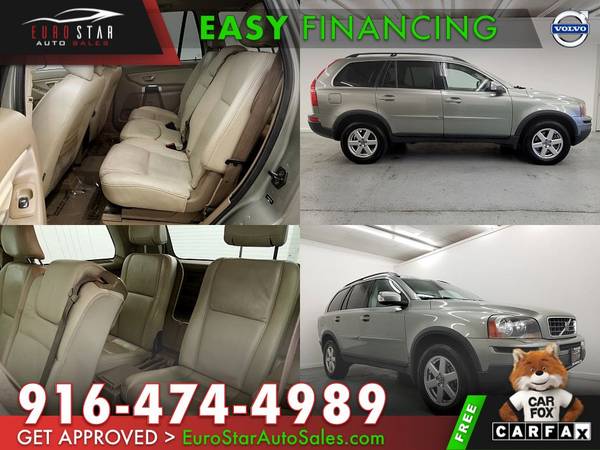 2007 VOLVO XC90 I6 AWD ALL WHEEL DRIVE / FINANCING AVAILABLE!!! for sale in Rancho Cordova, CA – photo 6
