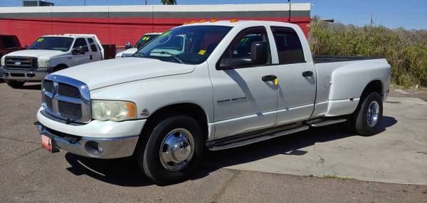 2004 DODGE RAM 3500 CREW CAB 5.9 CUMMINS DIESEL DUALLY 108,000 MILES for sale in Phoenix, AZ