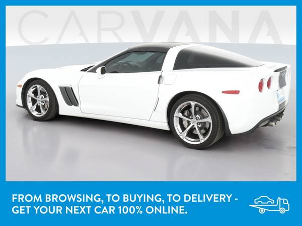 2012 Chevy Chevrolet Corvette Grand Sport Coupe 2D coupe White for sale in Arlington, District Of Columbia – photo 3