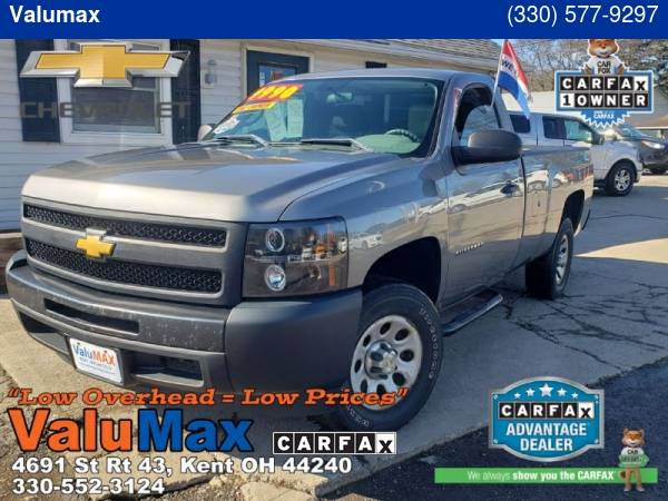 2012 Chevrolet Silverado 1500 2WD Reg Cab 133 0 Work Truck - cars & for sale in kent, OH