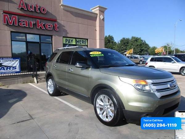 2012 Ford Explorer XLT 4dr SUV $0 Down WAC/ Your Trade - cars &... for sale in Oklahoma City, OK – photo 4