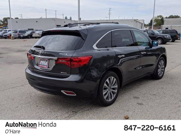 2016 Acura MDX w/Tech/Entertainment AWD All Wheel Drive SKU:GB020557... for sale in Des Plaines, IL – photo 6