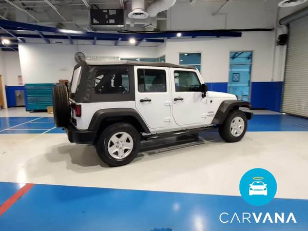 2017 Jeep Wrangler Unlimited Sport SUV 4D suv White - FINANCE ONLINE... for sale in Topeka, KS – photo 11